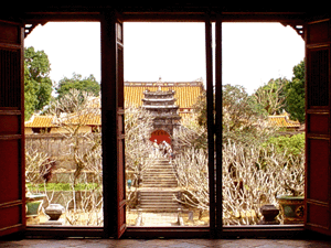 Hue, tombeau de Minh Mang